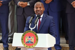 File image of Interior CS Kithure Kindiki.
